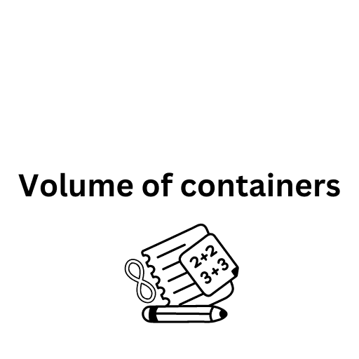 Volume of containers